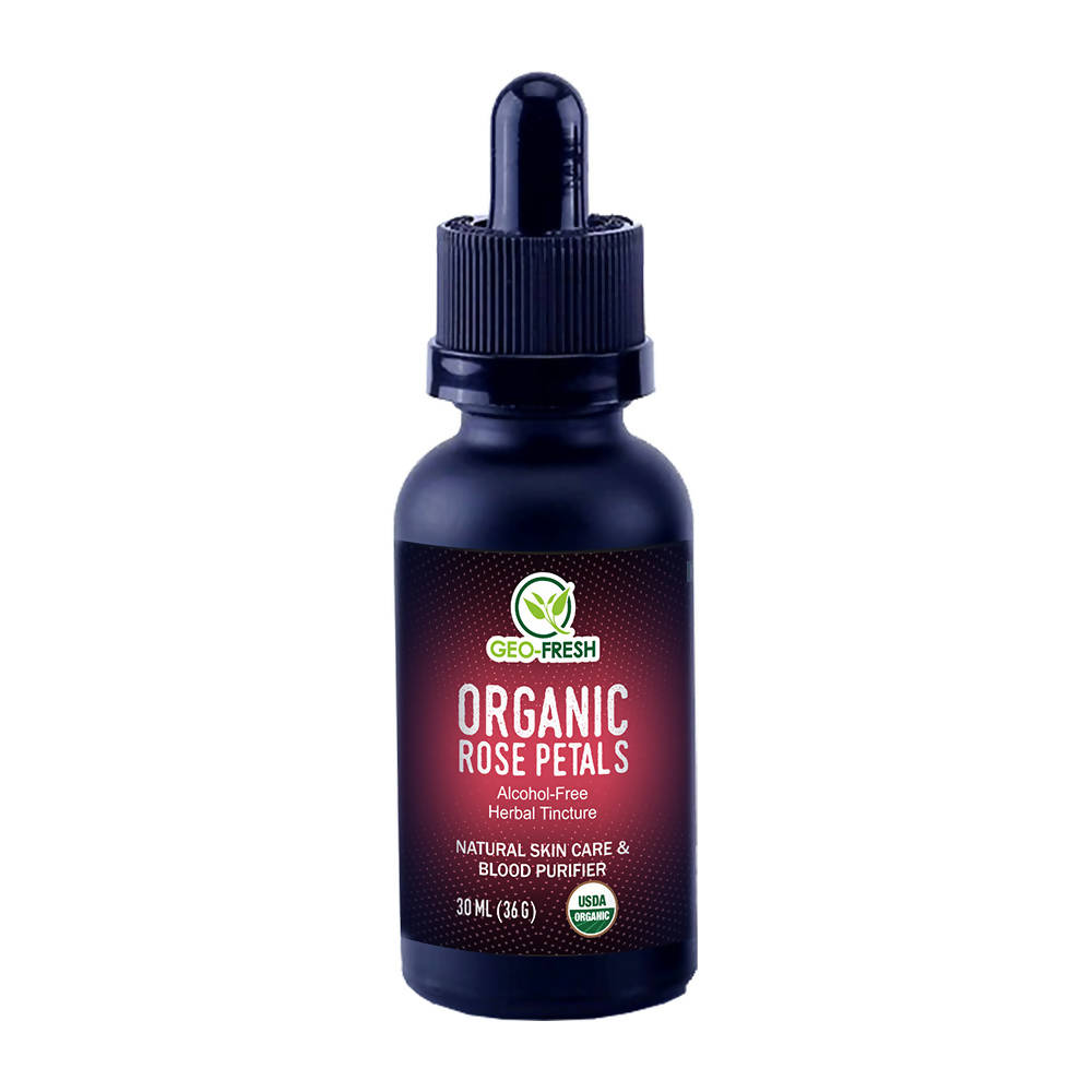 Geo-Fresh Organic Rose Petals Tincture | Grocsy