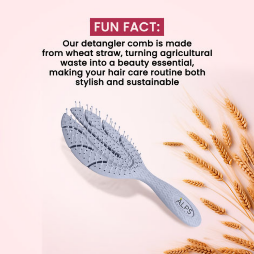 Alps Goodness Wheatstraw Detangler Brush | Grocsy