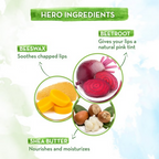 Mamaearth Beetroot Tinted 100% Natural Lip Balm-Natural Pink | Grocsy