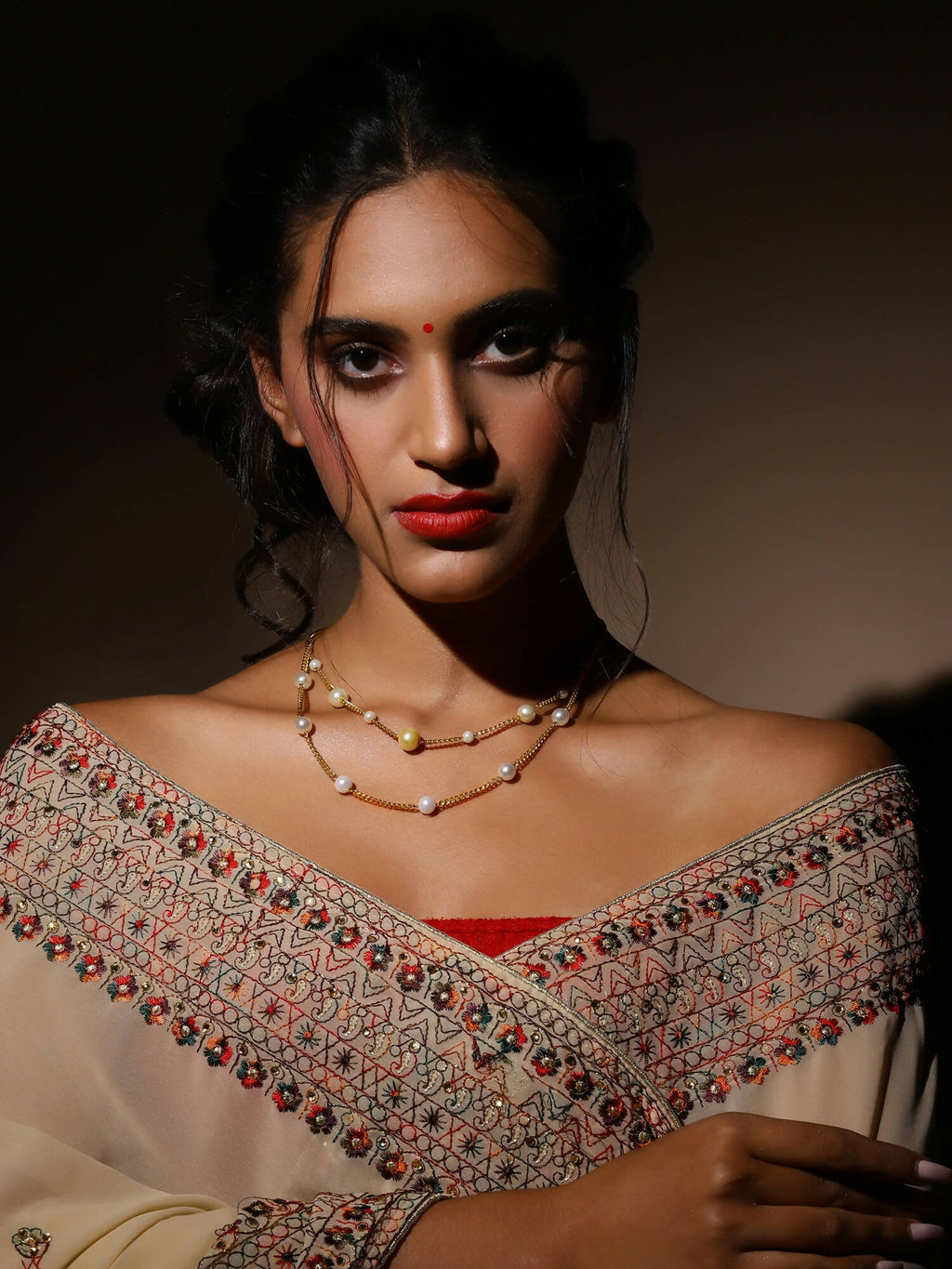 Women's Gold-Polished Chain - Ruby Raang | Grocsy