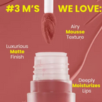 NY Bae Velvet Mousse Liquid Lipstick - Barely Bold 08 | Grocsy