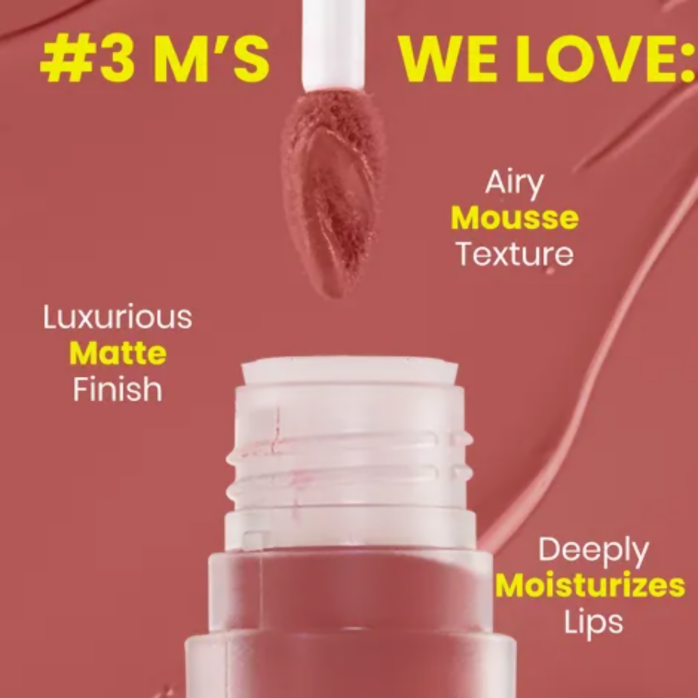 NY Bae Velvet Mousse Liquid Lipstick - Barely Bold 08 | Grocsy