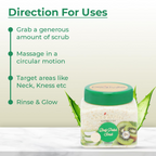 Pearlville Superfoods Collection Kiwi Aloe Vera Body Polish Scrub | Grocsy