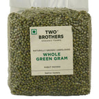 Two Brothers Organic Farms Whole Green Gram Moong | Grocsy