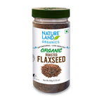 Nature Land Organics Roasted Flaxseed | Grocsy