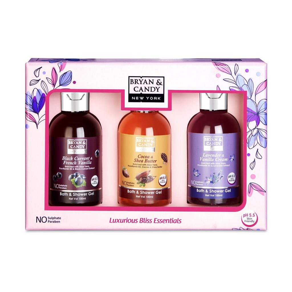 Bryan & Candy Luxurious Bliss Essential Shower Gel Combo Kit | Grocsy