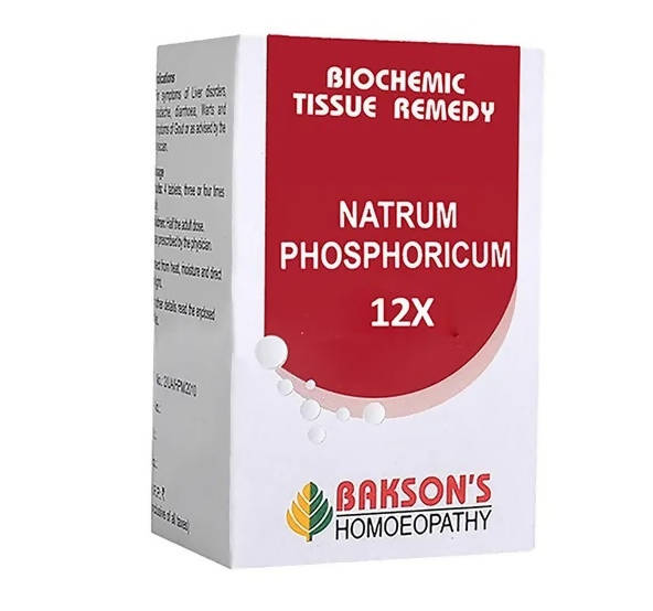 Bakson's Homeopathy Natrum Phosphoricum Biochemic Tablets | Grocsy