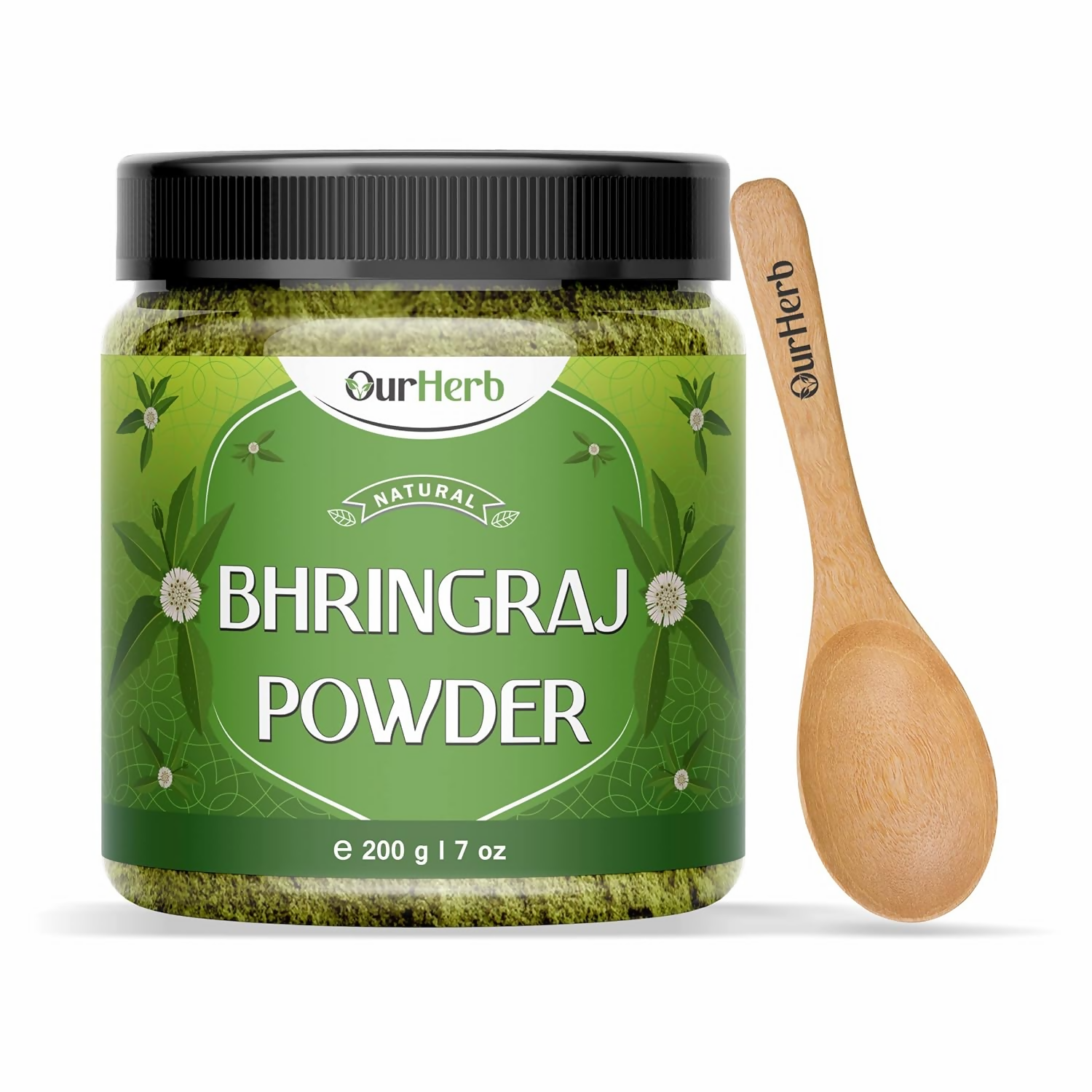 OurHerb Bhringraj Powder For Natural Hair Care | Grocsy