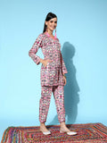 Ahalyaa Women's Traditional Wear Co-ods - Black | Grocsy