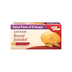 Santoor Royal Sandal Bathing Soap For Sensitive Skin | Grocsy