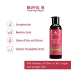 Avimee Herbal Javakusum Hibiscus Hair Oil With Coconut, Amla, Pomegranate Seed Oil & Hibiscus Extract | Grocsy