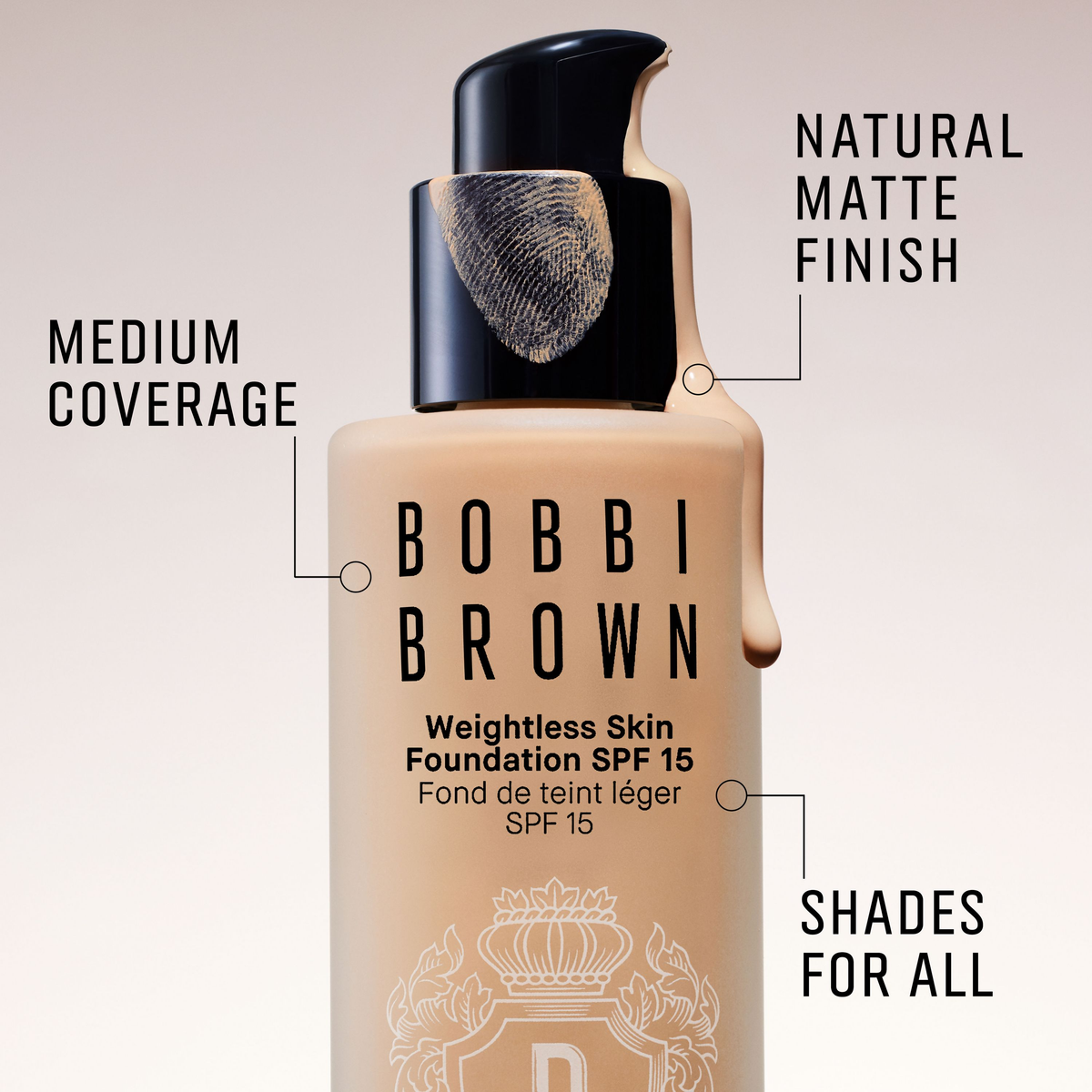Bobbi Brown Mini Weightless Skin Natural Matte Finish Foundation SPF 15 - Warm Beige | Grocsy