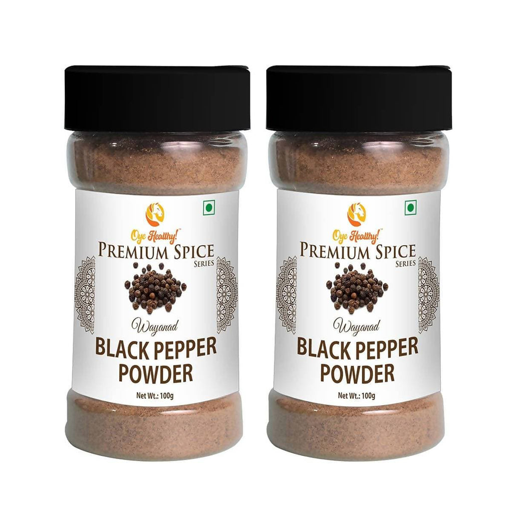 Oye Healthy Premium Spice Series Wayanad Black Pepper Powder | Grocsy