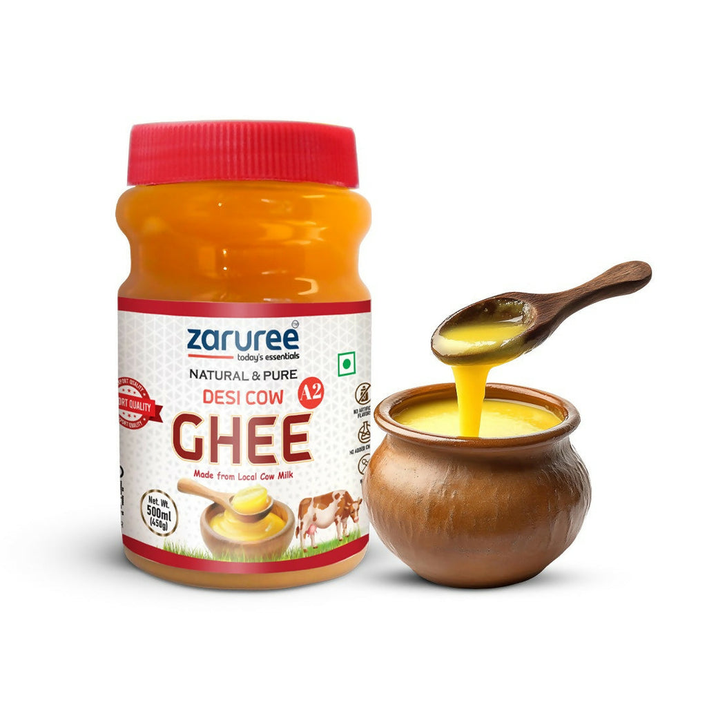Zaruree Desi Cow A2 Ghee | Grocsy