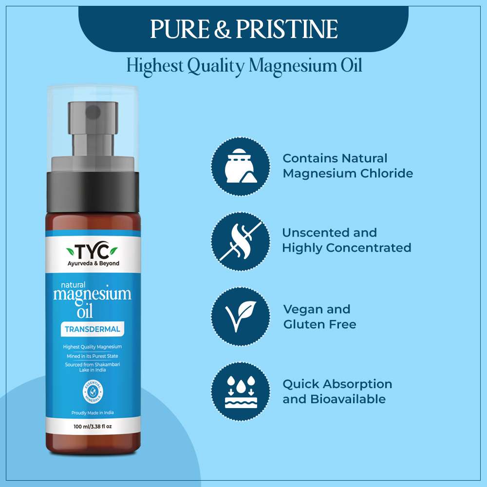 TYC Magnesium Oil Spray | Grocsy