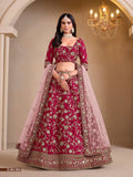 Anaita Red Art Silk Designer Lehenga With Blouse | Grocsy