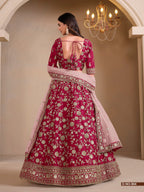 Anaita Red Art Silk Designer Lehenga With Blouse | Grocsy