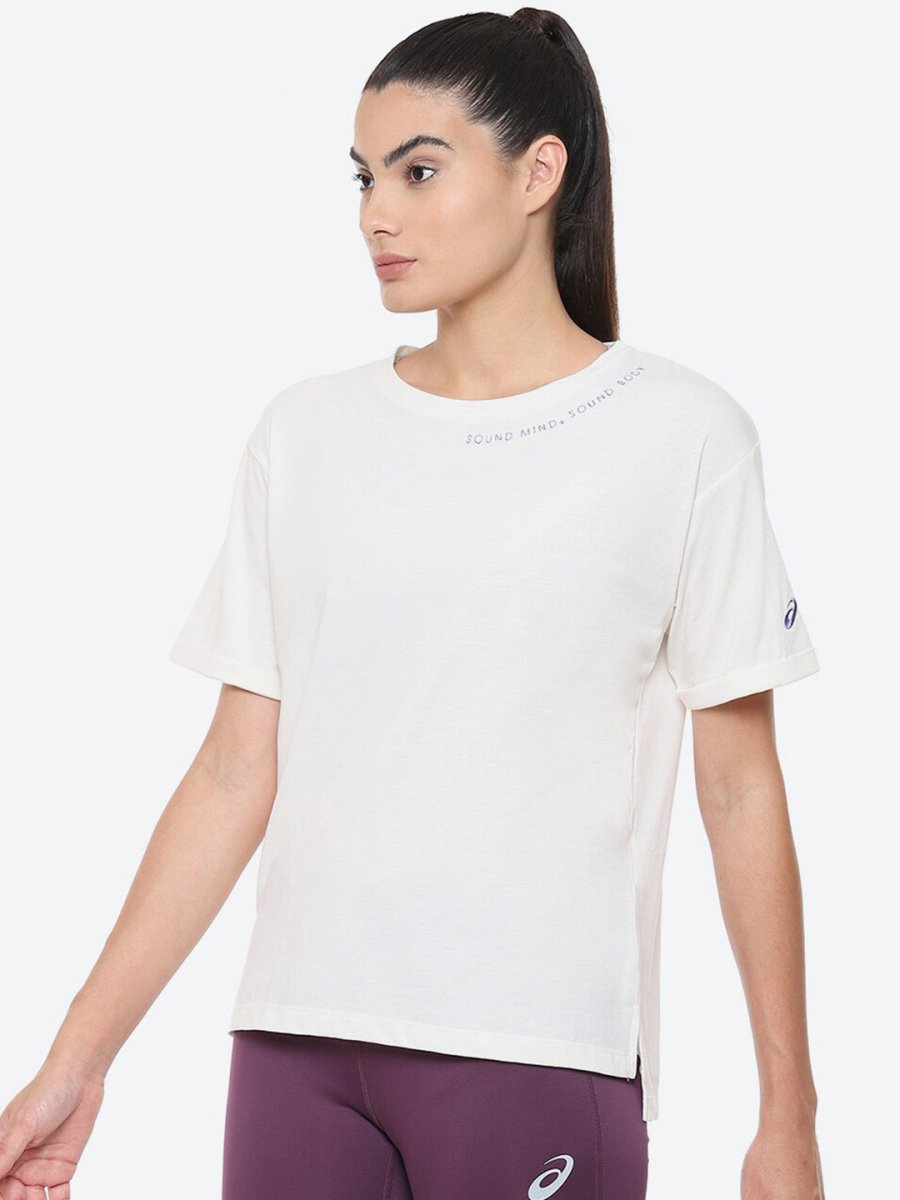 ASICS Training Core Relaxed Graphic Round Neck T-Shirt | Grocsy