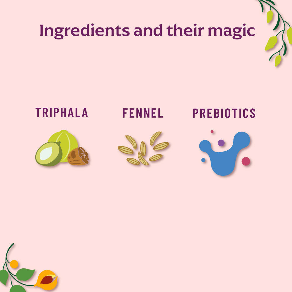 Panchamrit Triphala Effervescent Tablets-Lime Flavor | Grocsy