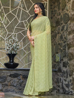 Tikhi Imli Embellished Sequinned Saree | Grocsy