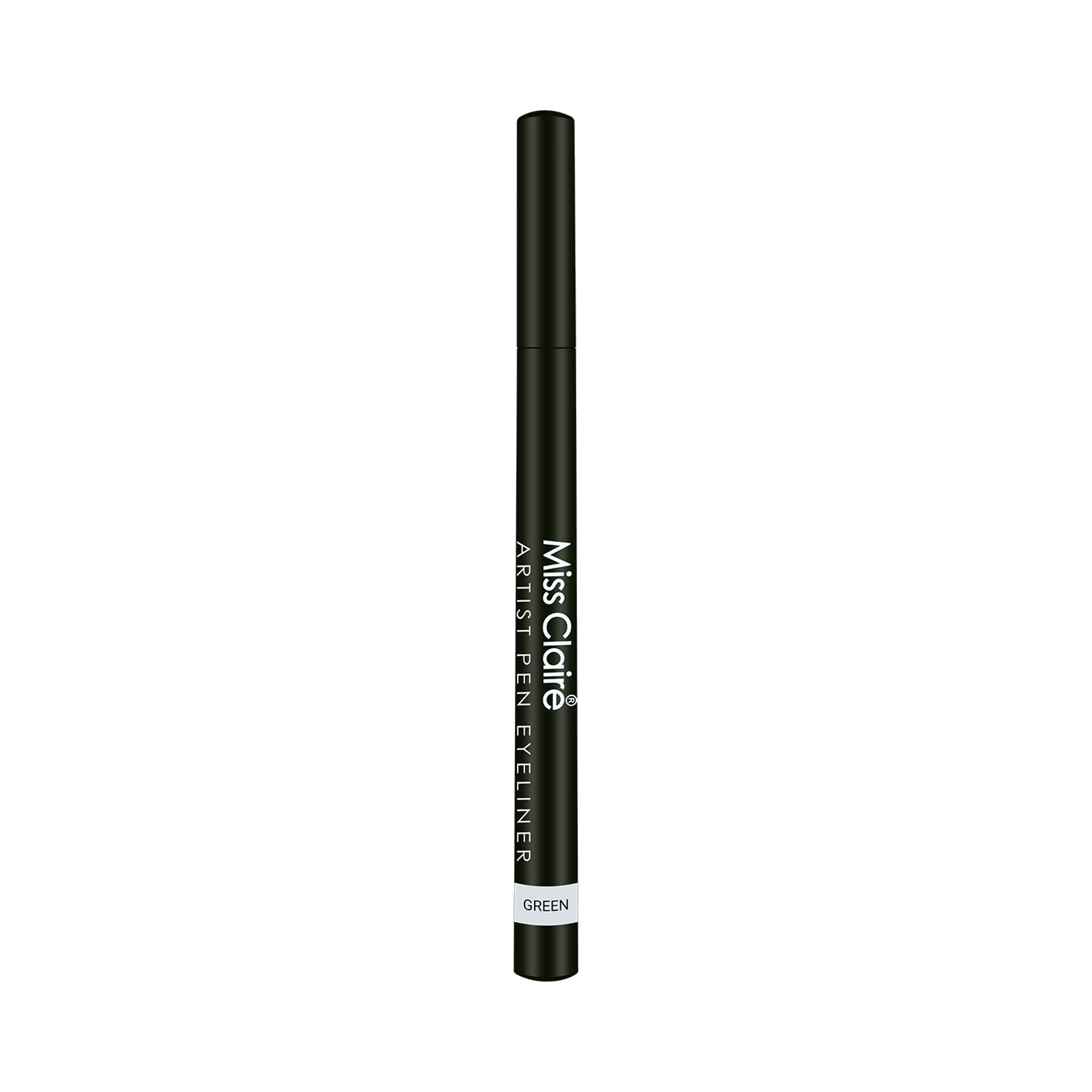 Miss Claire Artist Pen Eyeliner - Green | Grocsy