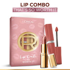 L'Oreal Paris Lip Combo That'S So Worth It - Infallible Matte Resistance & Color Riche Satin | Grocsy