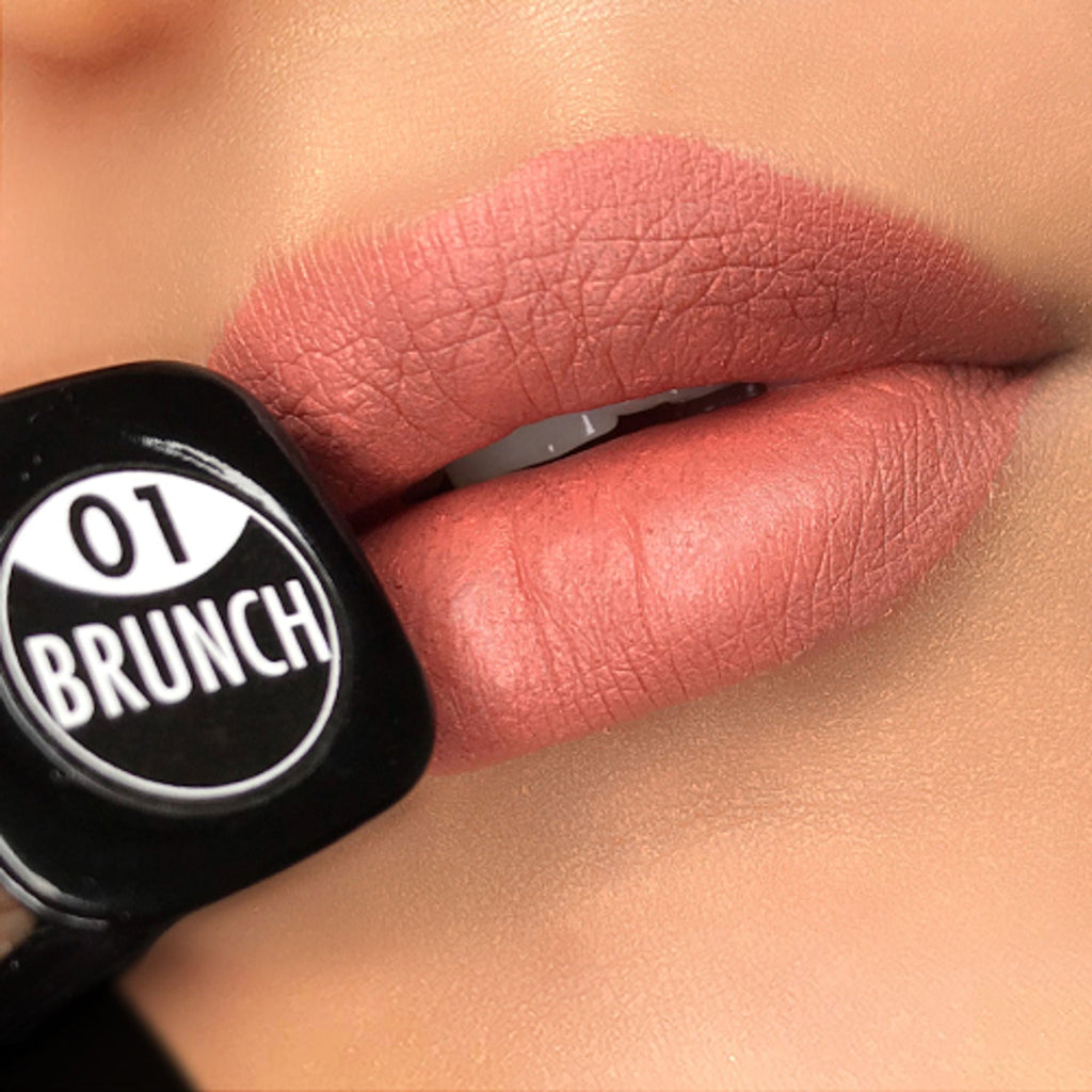PAC Studio Soft Matte Cream Lipstick Mini - Brunch | Grocsy