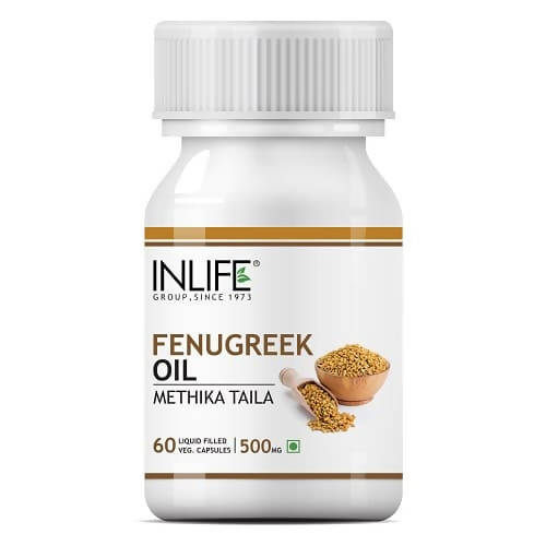Inlife Fenugreek Oil Capsules | Grocsy