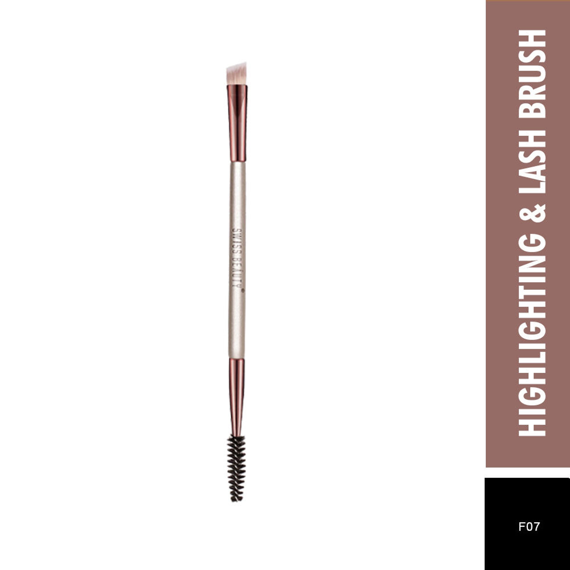 Swiss Beauty Highlighting And Lash Brush | Grocsy