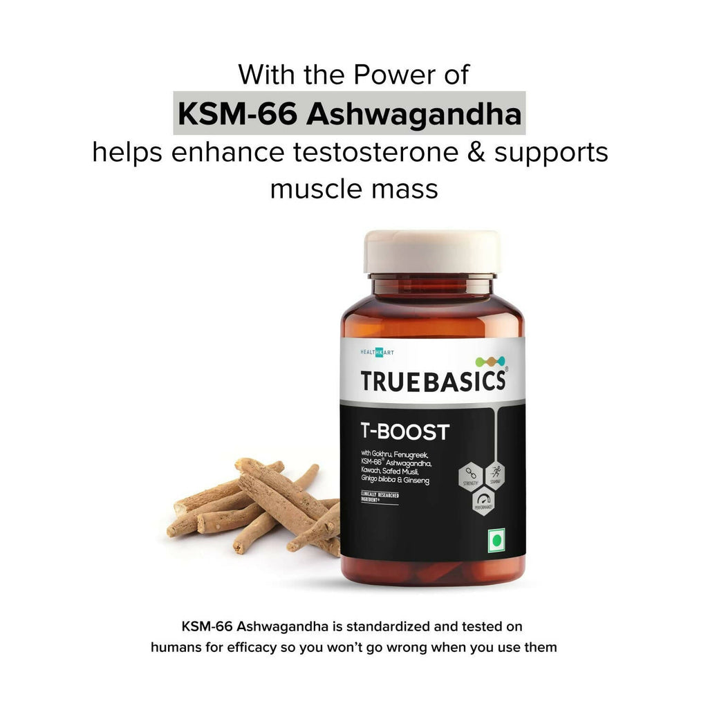 TrueBasics T-Boost Tablets for Men | Grocsy