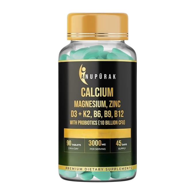 Anupurak Calcium and Vitamin D3 Tablets | Grocsy