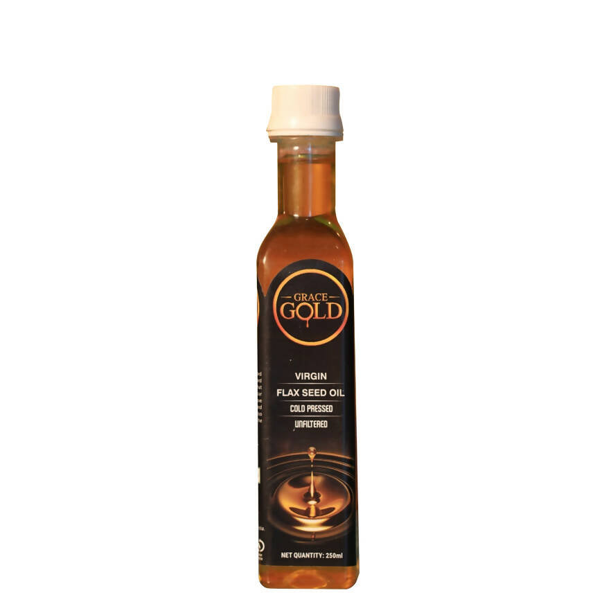 Grace Gold Cold Pressed Virgin Flaxseed Oil | Grocsy