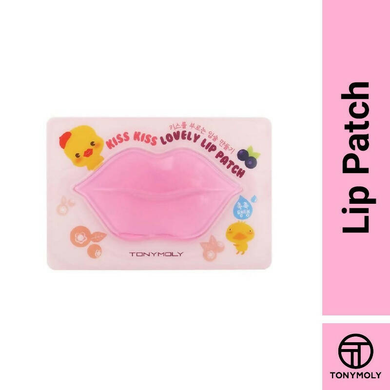 Tonymoly Hydrating Kiss Kiss Lovely Lip Patch - Korean Skincare | Grocsy