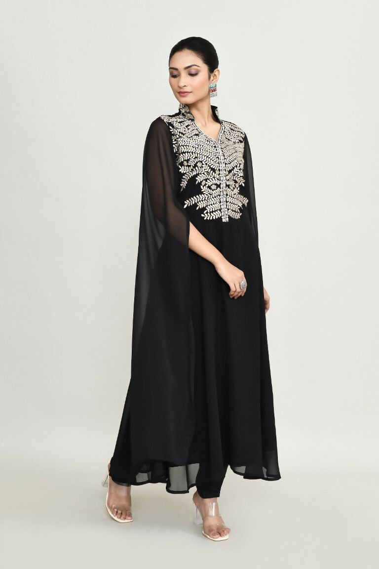 Joban Fashion Black Rayon Tunic | Grocsy