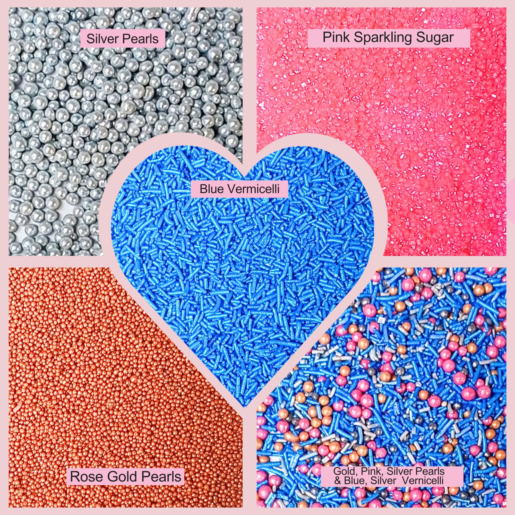 Confect Fusion Mashup Sprinkles FM Multipack 40 | Grocsy
