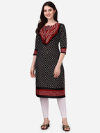 HERE&NOW Bandhani Printed Kurta | Grocsy