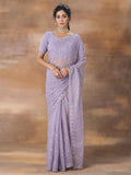 kasee Embroidered Floral Sequinned Saree | Grocsy