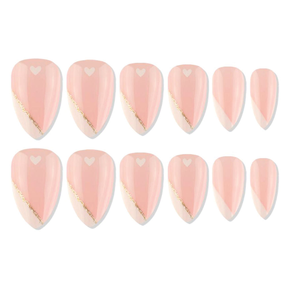 Shills Professional Reusable Press On Nails Almond - SPN687 | Grocsy