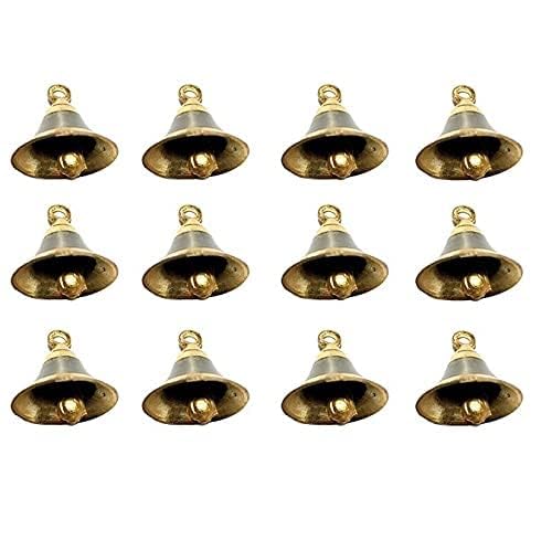 Uapan Brass Pooja Bell With J Hook | Grocsy