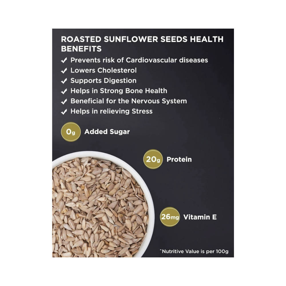 True Elements Roasted Sunflower Seeds | Grocsy