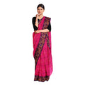 Exclusive Collection 100% Pure Cotton Pink Tant Saree With Hand Weaving Work | Grocsy