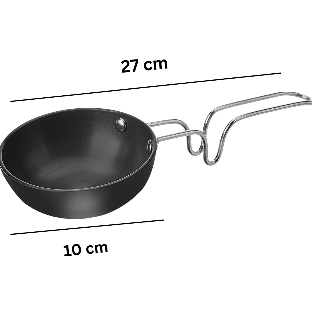 Brunchy Non-Stick Tadka Pan - Naturally Non-Stick Tempering Pan | Grocsy