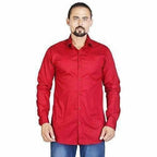 Men's Cotton Solid Full Sleeve Shirts | Grocsy