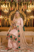 Anaita Pink Georgette Stitched Suit With Embroidery & Sequence Work | Grocsy