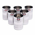 Stainless Steel XL-Big Glass -  Pack of 6 | Grocsy