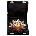 Copper Plated Lotus Design Diya | Grocsy