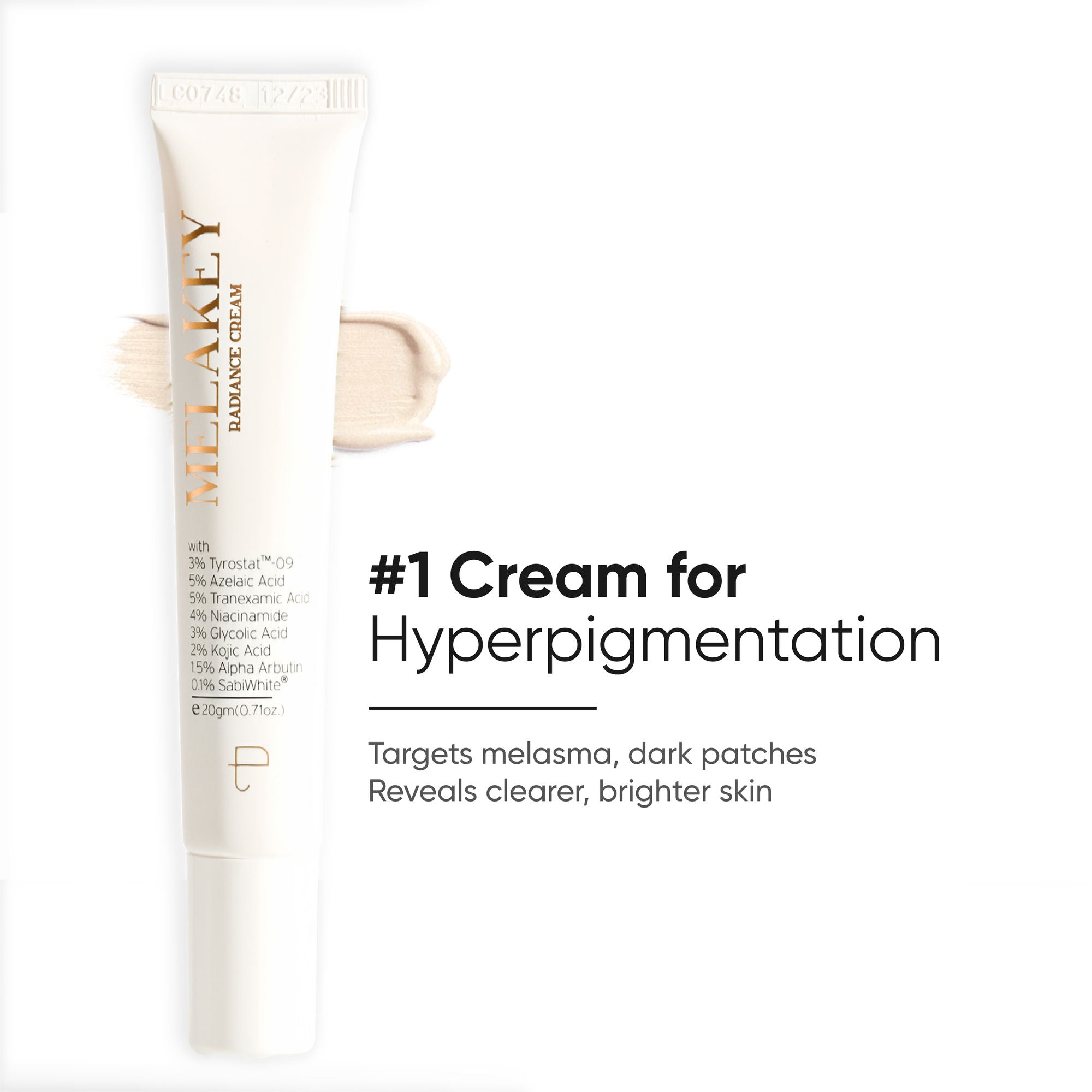 Personal Touch Skincare Melakey Radiance Cream With Azelaic Acid For Hyperpigmentation & Youthful Skin | Grocsy