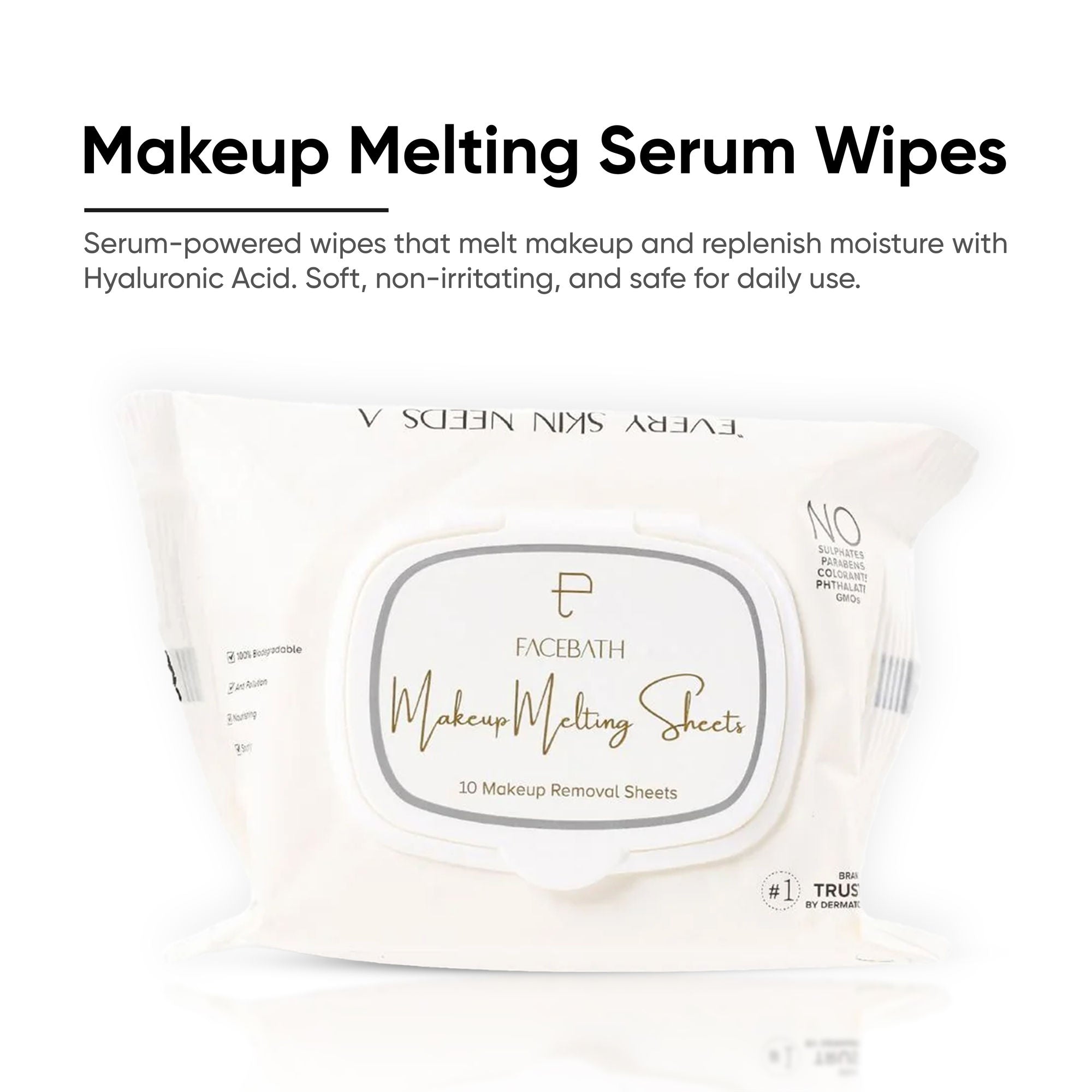 Personal Touch Skincare Skincare Makeup Remover & Melting Skin Care Wipes | Grocsy