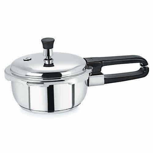 Stainless Steel Pressure Cooker - 1.5 Liters | Grocsy
