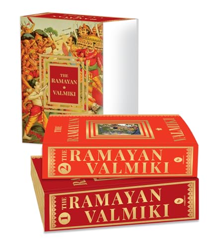 The Ramayan of Valmiki: Volume 1 & 2 (Deluxe Hardbound Edition) Boxed Set by Valmiki | Grocsy